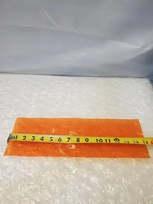 ARTUS PLASTIC SHEET AMBER 5X20X.001