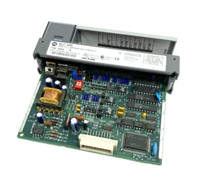 USED ALLEN BRADLEY SER. A ANALOG COMBINATION I/O MODULE, SLC 4 POINT