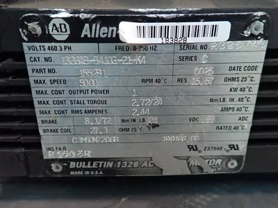 USED ALLEN BRADLEY 1326ABB410G21K4