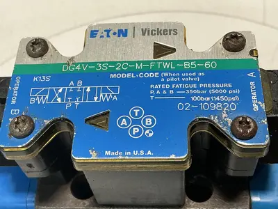 USED VICKERS DG4V-3S-2C-M-FTWL-B5-60