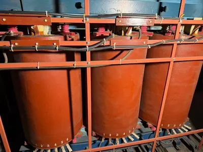 Virginia 1500 kVA 13800 Delta to 600Y 3PH Dry Type Transformer Copper Windings