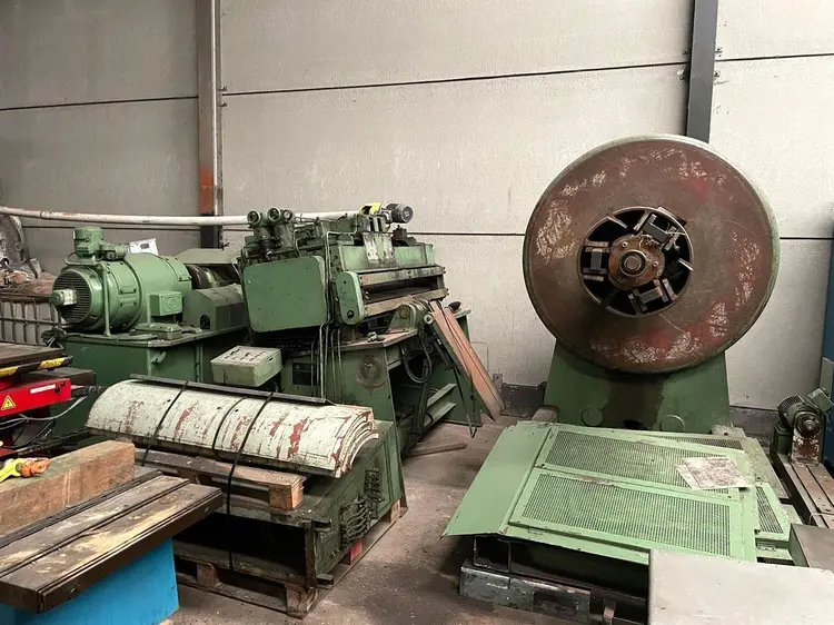 Used WEINGARTEN 1500 X 4 MM DECOILER & STRAIGHTENER Coil Straighteners | Apt International N.V #373211