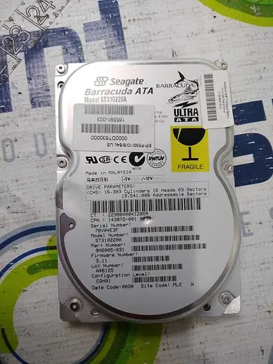 Used SEAGATE ST310220A Computer Accessories | SMT Resource #490055