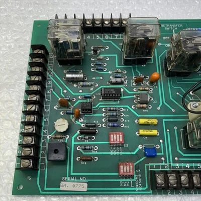 ** PREOWNED AUTO RETRANSFER SWITCH 213507 SCI  411356 CIRCUIT BOARD #