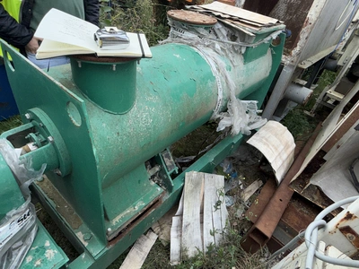 150L M/S Lodige Continuous Ploughshare Mixer Type KM-300DW 11 kw