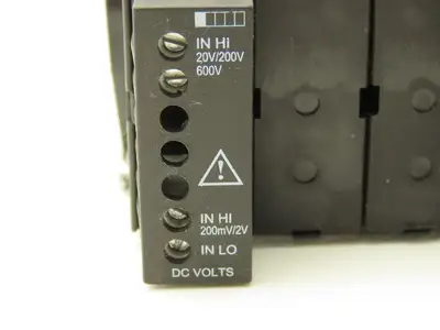 Simpson H335111020 Model H335 200mVDC Digital Panel Meter 120 VAC Power Supply