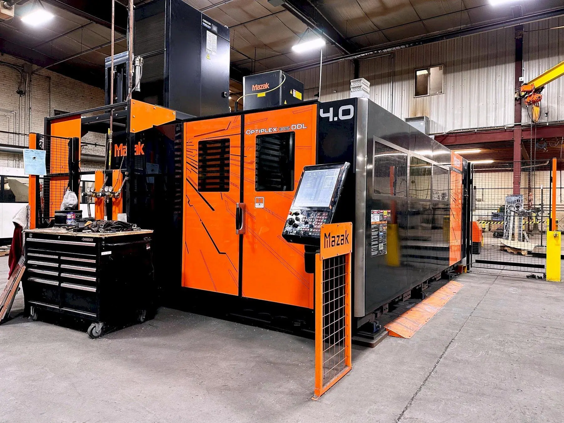 Used 2018 MAZAK OPTIPLEX 3015 DDL FIBER Laser Cutters | Machine Factory Outlet #1267112