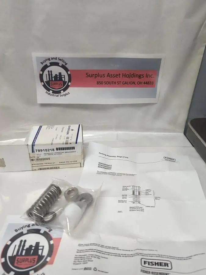 New | in-Stock EMERSON RPACKX00022 Pump & Valve Parts Ohio US | Surplus Asset Holdings #1236311