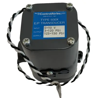 NEW CONTROLAIR 500-EH TRANSDUCER 0-10V 3-120PSI 500EH