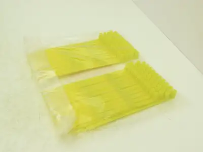 Uline S-13677Y Truck Safety Seals 8" Yellow Plastic Security Numbers Lot of 1000