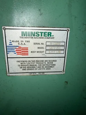 2000 MINSTER MRH10-26S / MSH20-20-7 / MEMF5-20S Coil Feed Lines | Rygate LLC (10)