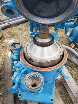 (4) Alfa-Laval MAB 104B-24-60 oil purifiers, SS.