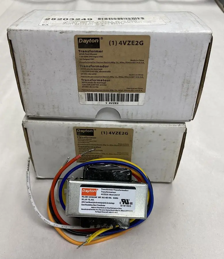 New | in-Stock DAYTON 4VZE2G Miscellaneous Equipment (Electrical & Power) | Surplus Asset Holdings #1190220