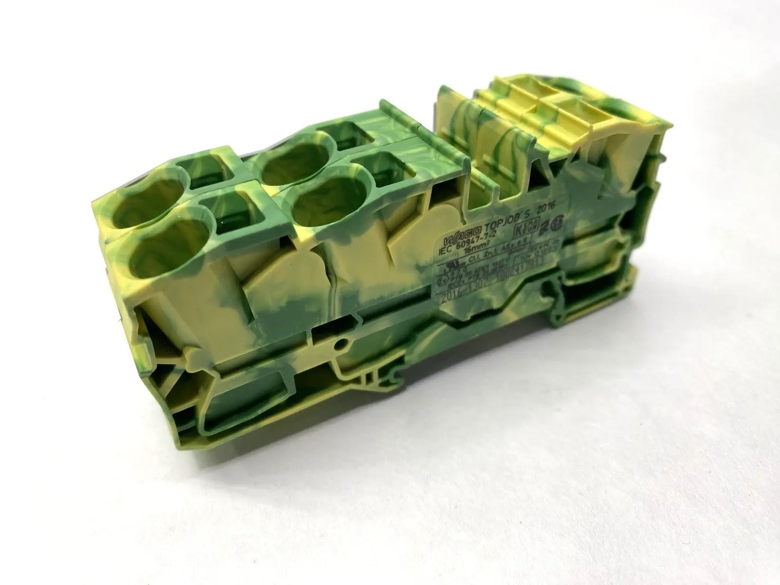 USED WAGO TOPJOBS GROUND TERMINAL BLOCK LOT OF 2