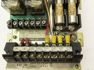 Fanuc A14B-0061-B103-03 Power Supply Unit For CNC 200-220VAC 6 Input