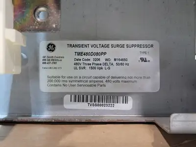 Used GENERAL ELECTRIC TME480D080PP Misc Electrical & Power Parts British Columbia CA | Lenmark #836031