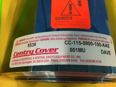 Used CENTRY COVER CC1150900100AAE Way Covers Ohio US | HGR 24 #1357904