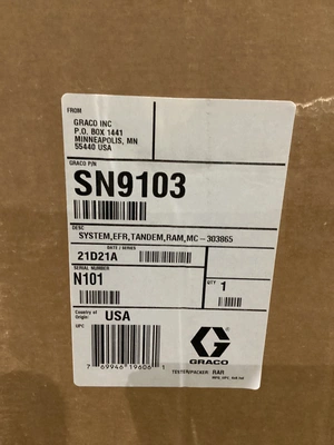 New | in-Stock 2021 GRACO SN9103 Dispensing Machines Michigan US | iGAM Industrial Marketplace #1443383