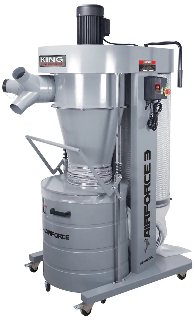 New | in-Stock KING CANADA KC-8300C Dust Collectors British Columbia CA | Lenmark #272797