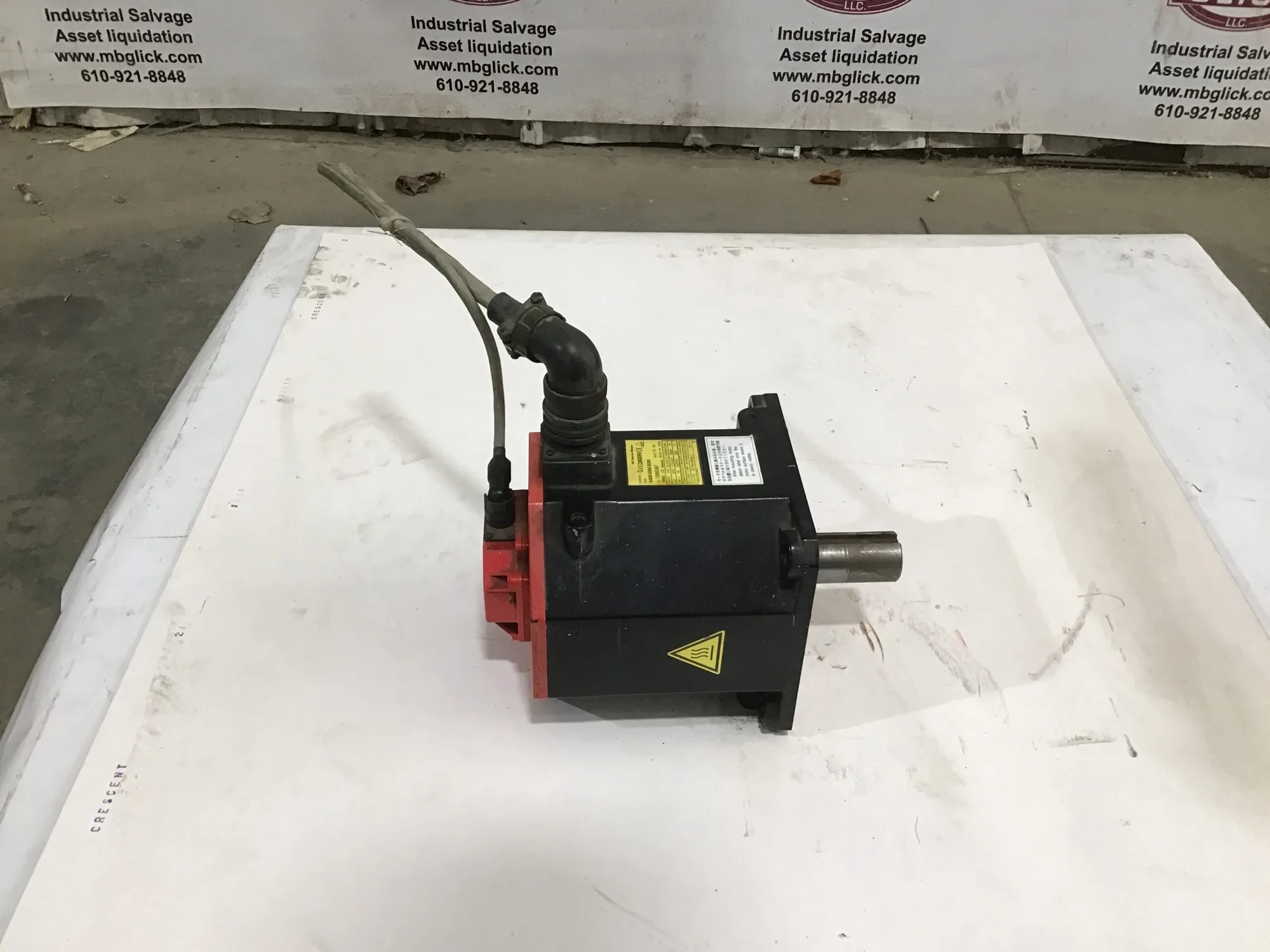 Fanuc A06B-0266-B200 AC Servo Motor 270V 10A 50/60Hz