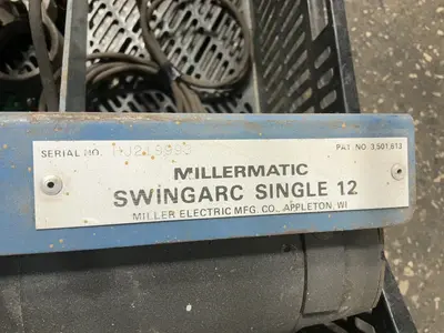 Used MILLERMATIC SWINGARC SINGLE 12 Welding Machinery (Other) Ohio US | HGR 24 #1352680