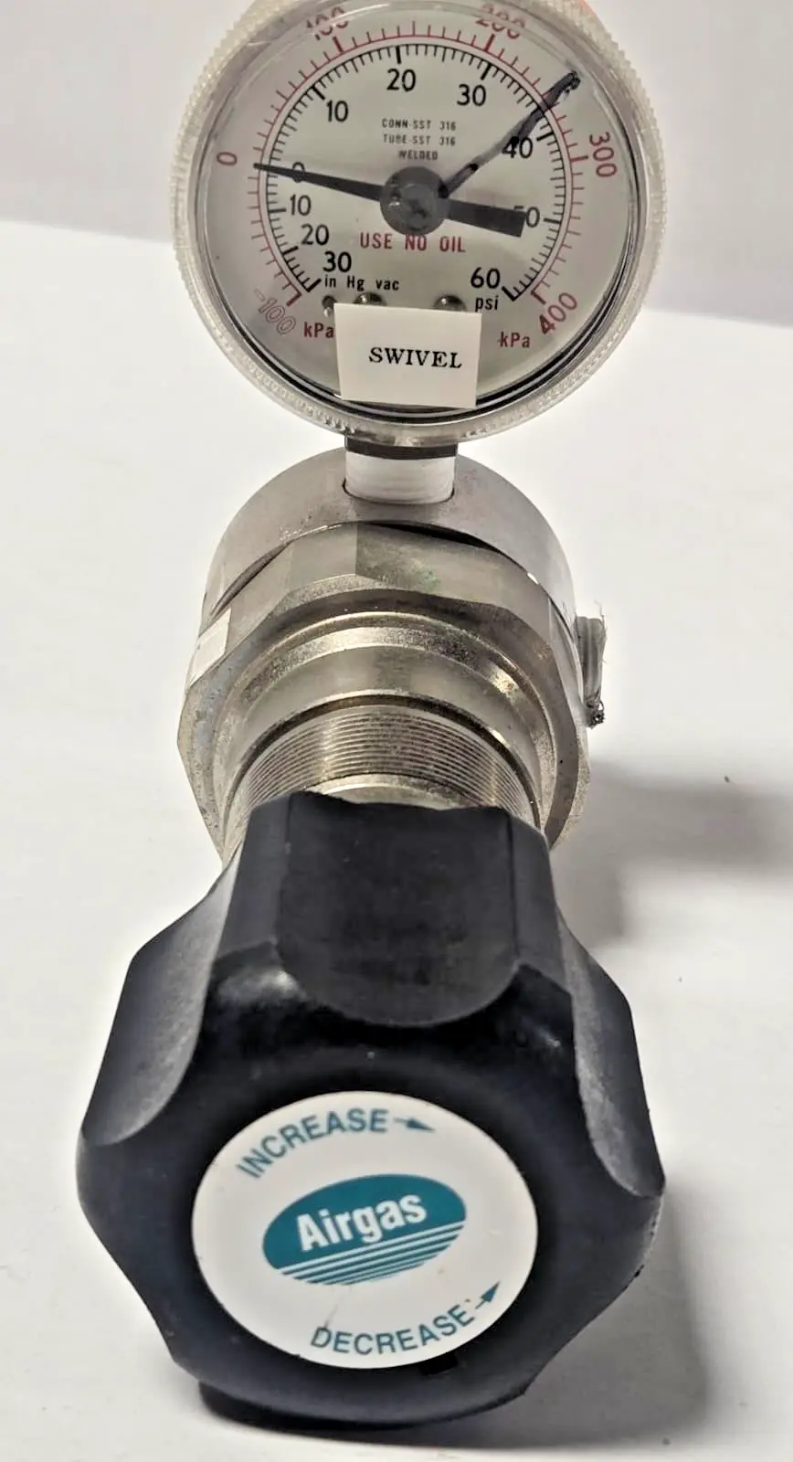 Airgas SGL501-40-4F-4S Compressed Gas Regulator USG USA