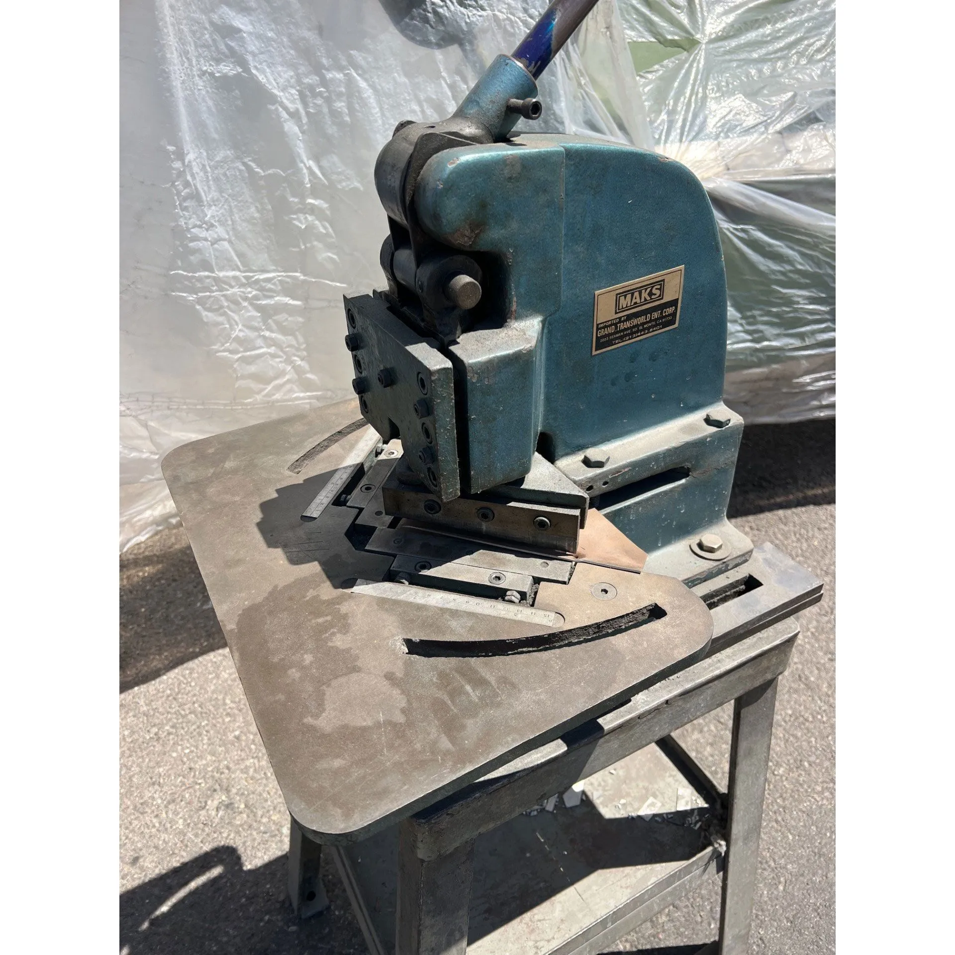 Used MAKS 6X6X16 Notching Machines Florida US | Sierra Victor Machinery #1413386