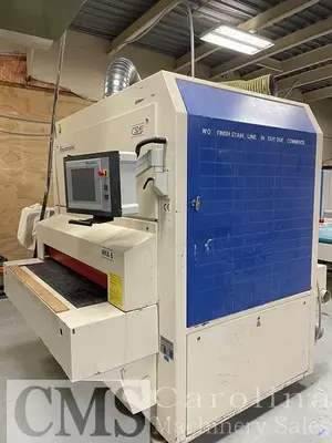 USED 2006 HEESEMANN MFA 6 3 HEAD 52" WIDEBELT SANDER