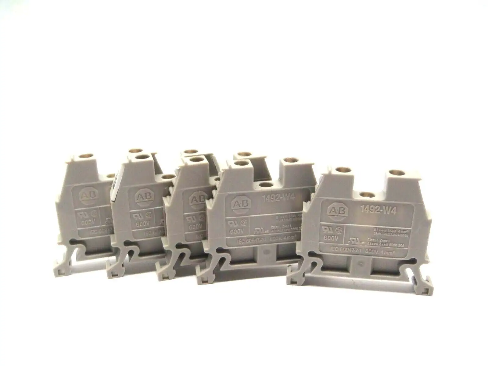 USED ALLEN-BRADLEY GRAY TERMINAL BLOCK 2 WIRE