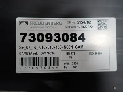 USED FREUDENBERG 73093084