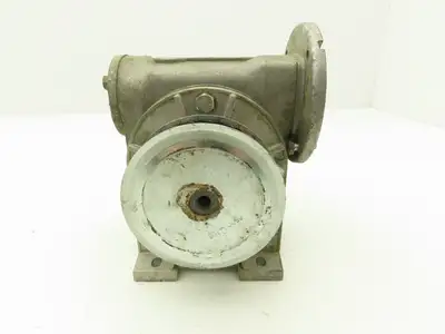 STM RMI 40 S Worm Gearbox 15:1 Reducer 0.29Hp Hollow Shaft w/Pulley