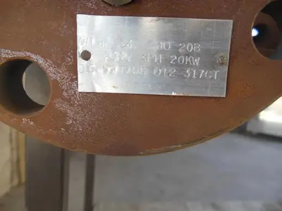 Heater, Immersion, Mdl WISF345300208, Flanged, S/st (4) #S739747