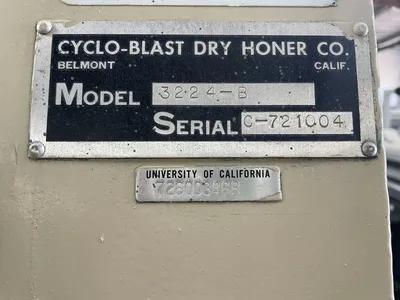 CYCLOBLAST 3224-B BLAST CLEANING/AIR & SUCTION | Wheeler Machinery Sales (4)