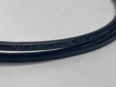 RST 4-RKT 4-295/1M | Lumberg Automation  Sensor Actuator Cordset M/F M12 4-Pin 1m - Used