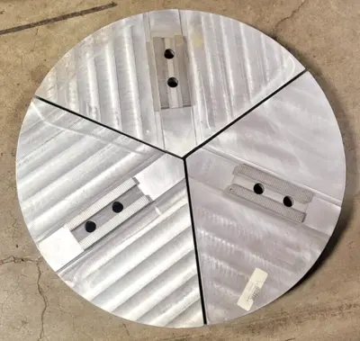 24" Lathe Chuck Aluminum Soft Jaws 24-RK3-21250A 6 CNC