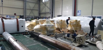 USED 2014 KRAUSS MAFFEI 3200-24500MX  BUMPER MACHINE