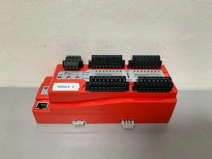Used ALLEN-BRADLEY SER. A GUARD I/O 16 POINT DIGITAL INPUT 1791ES-IB16 SAFETY Electronics & Components | Equipment Lab #485999