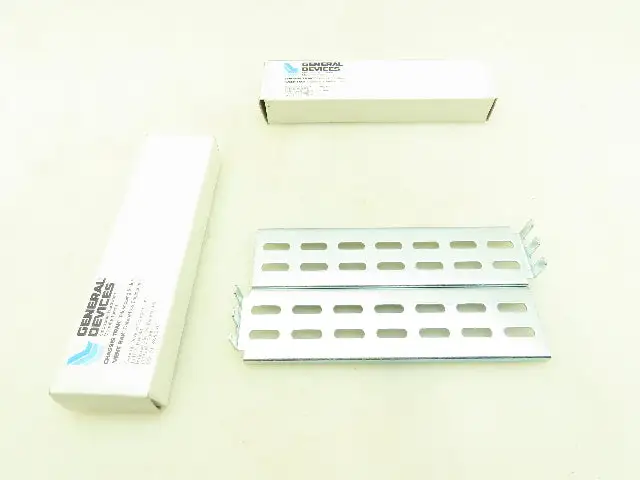 General Devices B308 Chassis Trak Telescoping Slides Vent Rak Set 7.25" Lot of 2