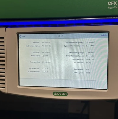 USED Bio-Rad CFX Opus 96