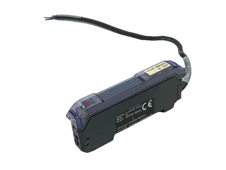 Used KEYENCE FIBER AMPLIFIER MAIN UNIT 7" CABLE Photoelectric Sensors Michigan US | Maverick Industrial Sales #1096007