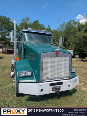 Used 2013 KENWORTH T800 Conventional trucks Alabama US | Proxy Equipment #1426113