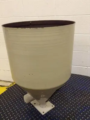 USED METAL FABRICATOR HOPPER154