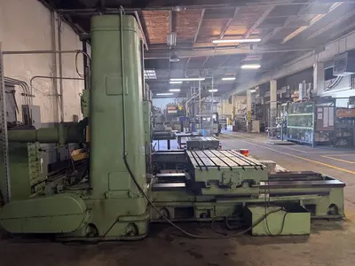 Used 1942 Giddings & Lewis M-1333-9 168II Horizontal Table Type Boring Mills Texas US | Machine Tool Bids #1510916