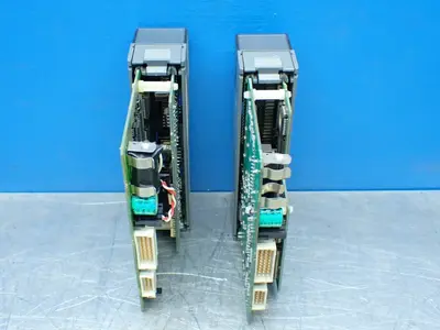 Allen-bradley Siers C, Series D 2pcs Slc 500 Processor Lot 1747-l532 & 1747-l542