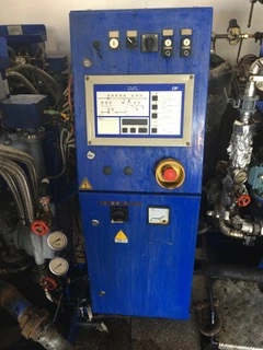 (2) Alfa-Laval S-821 fuel/lube oil purifier skids, 316SS.