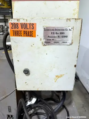 Used CUMBERLAND 284 GRAN 3 Granulators Illinois US | Aaron Equipment #1348384