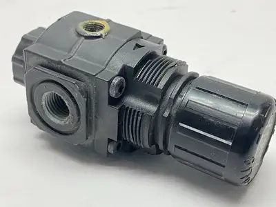 USED IMI NORGREN PNEUMATIC PRESSURE REGULATOR 0-30 PSIG 1/4"