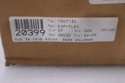 Kop-Flex 3H-FHUB GEAR HUB NEW STOCK GF418A