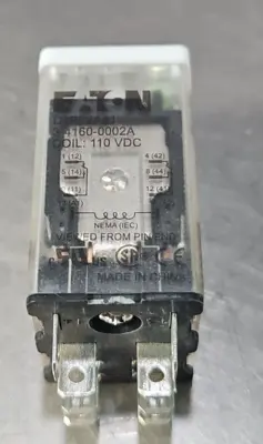Eaton D7PF2AA1 Power Relay Full Feature Coil:110 VDC (BIN345)
