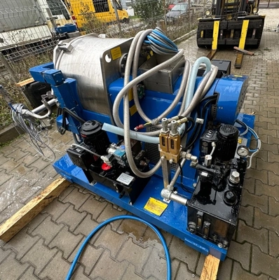 Krettek ProCent P 63 B Pilot horizontal peeler centrifuge, 316L SS.